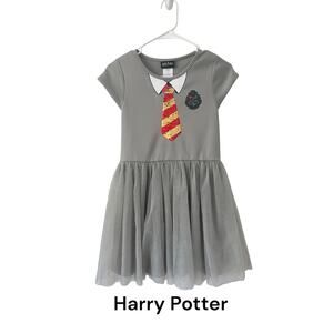 Harry Potter Hermoine Granger Gryffindor Dress Girls Sz 10/12